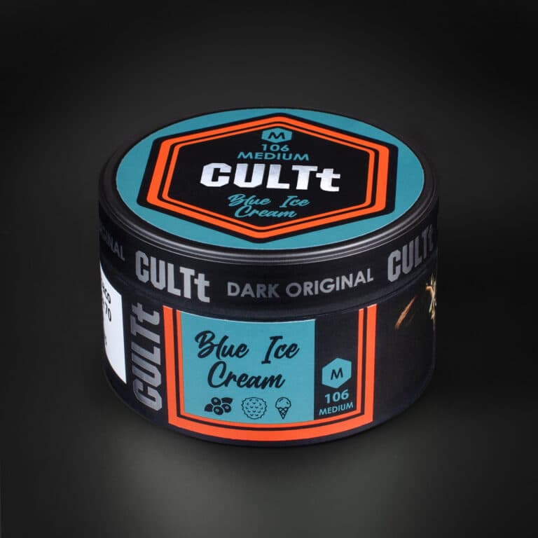 Тютюн CULTt Medium M106 Blue Ice Cream (Чорниця Лічі Морозиво) 100 г