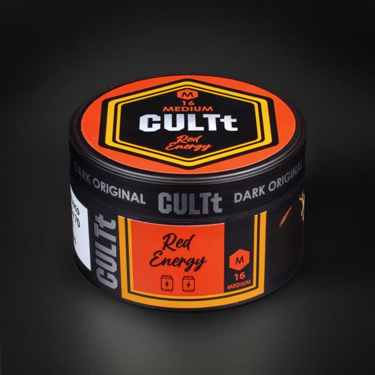 Тютюн CULTt Medium M16 Red Energy (Червоний Енергетик) 100 г