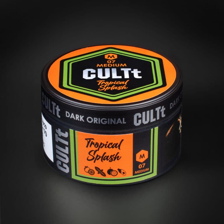 Тютюн CULTt Medium M07 Tropical Splash (Лайм М'ята Маракуя Манго) 100 г