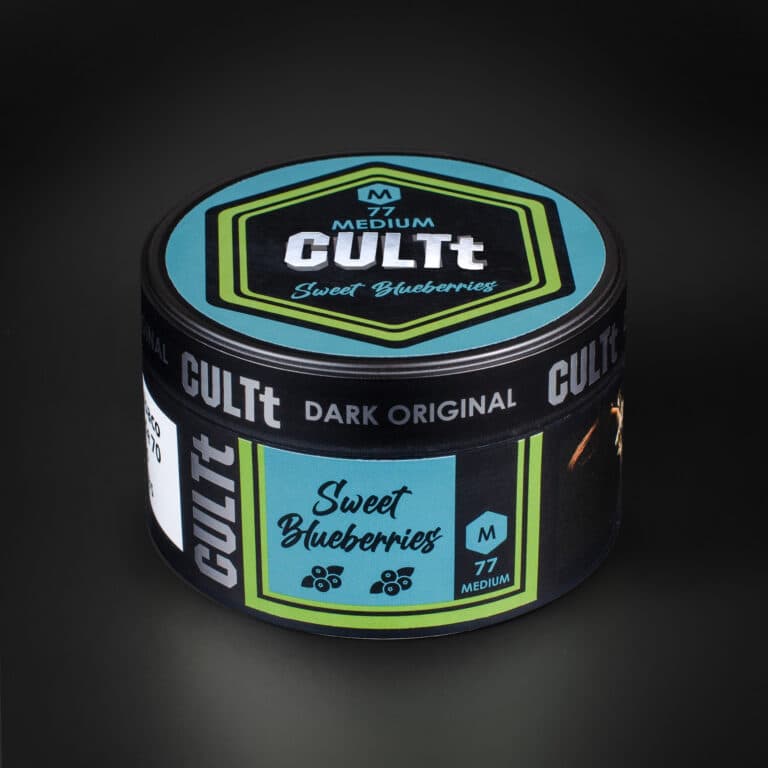 Тютюн CULTt Medium M77 Sweet Blueberries (Солодка Чорниця) 100 г