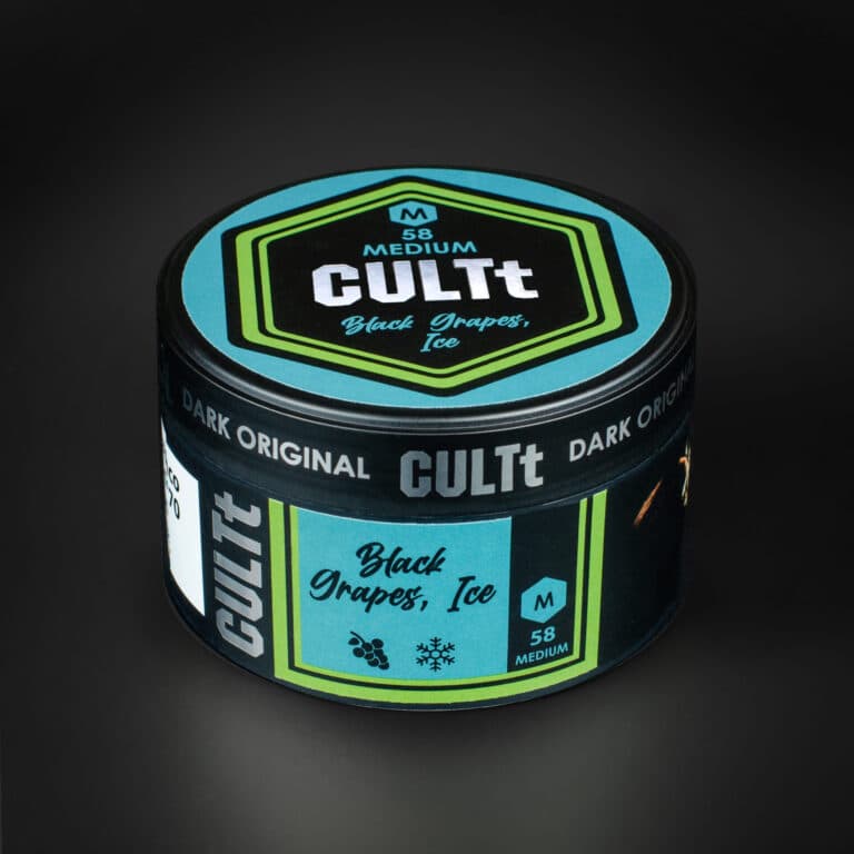 Тютюн CULTt Medium M58 Black Grape Ice (Чорний Виноград Лід) 100 г
