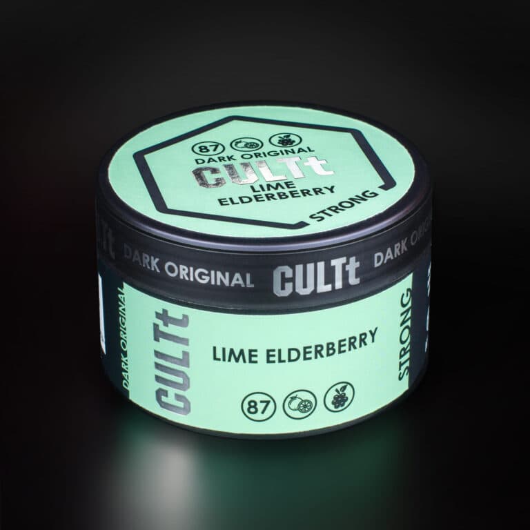 Тютюн CULTt Strong DS87 Lime Elderberry (Лайм Бузина) 100 г