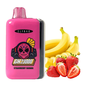 Електронна сигарета Elf Bar GH23000 Strawberry Banana (Полуниця Банан)