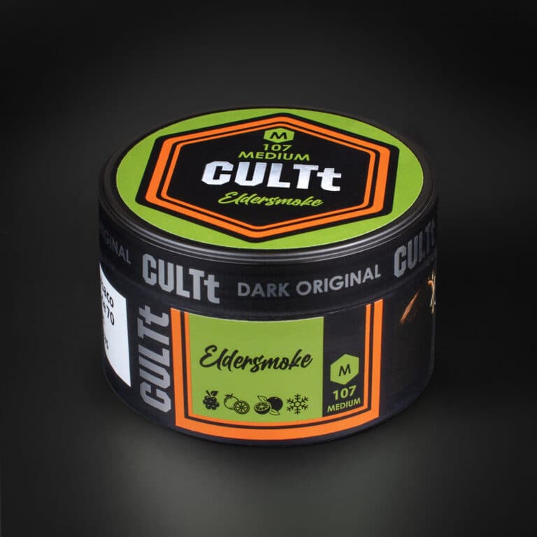 Тютюн CULTt Medium M107 Eldersmoke (Бузина Лайм Лід Апельсин) 100 г