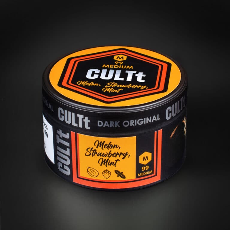 Тютюн CULTt Medium M99 Melon Strawberry Mint (Диня Полуниця М'ята) 100 г
