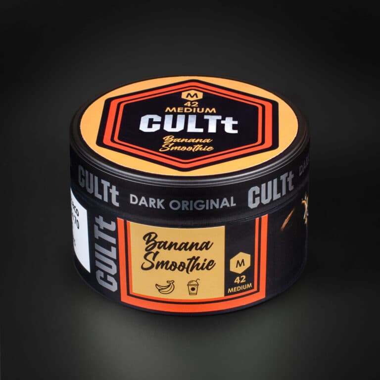 Тютюн CULTt Medium M42 Banana Smoothie (Банановий Смузі) 100 г