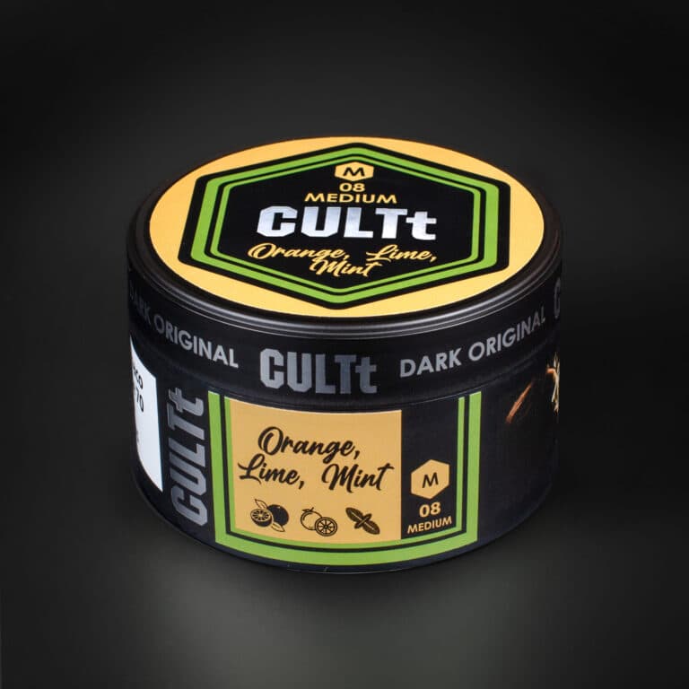 Тютюн CULTt Medium M08 Orange Lime Mint (Апельсин Лайм М'ята) 100 г
