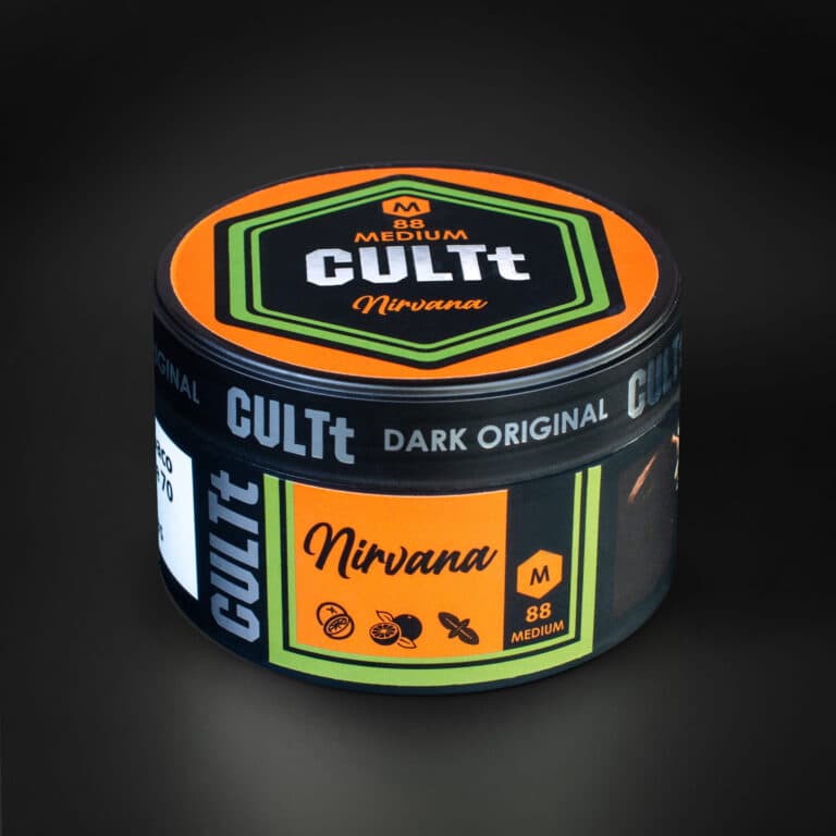 Тютюн CULTt Medium M88 Nirvana (Апельсин Грейпфрут М'ята) 100 г