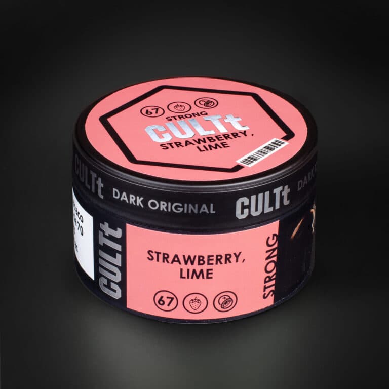 Тютюн CULTt Strong DS67 Strawberry Lime (Полуниця Лайм) 100 г
