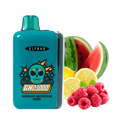 Електронна сигарета Elf Bar GH23000 Raspberry Watermelon Lemon (Малина Кавун Лимон)