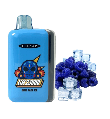 Електронна сигарета Elf Bar GH23000 Blueberry Raspberry Ice (Чорниця Малина Лід)