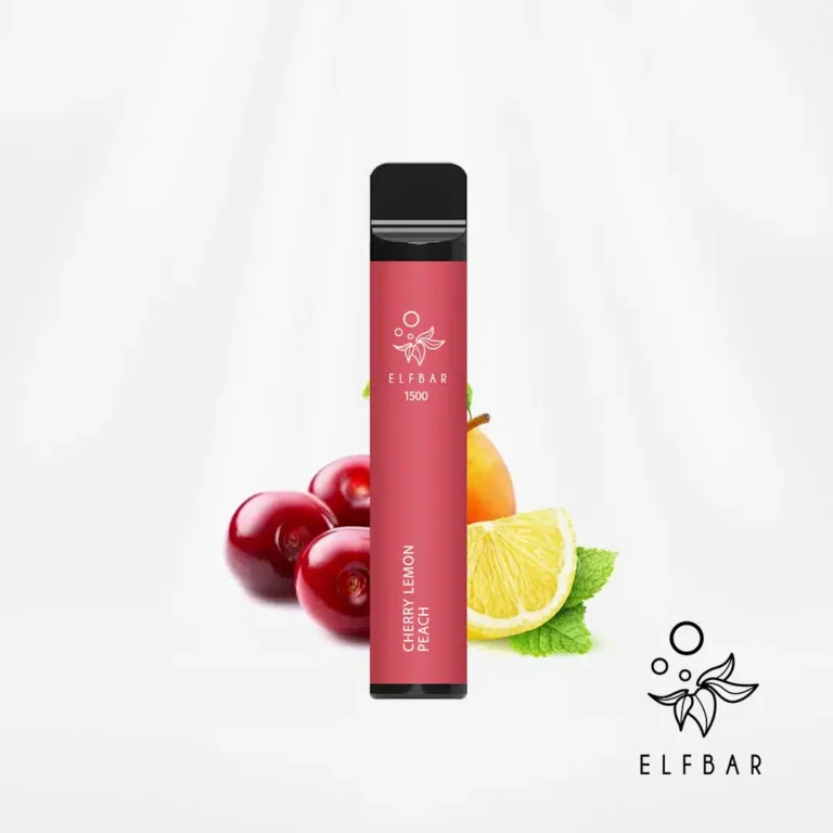 Електронна сигарета Elf Bar 1500 Ultra Cherry Lemon (вишня лимон)