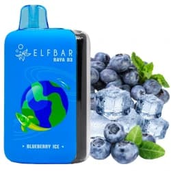 Електронна сигарета Elf Bar RAYA D3 25000 Blueberry Ice (Чорниця Лід)