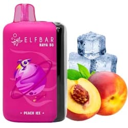 Електронна сигарета Elf Bar RAYA D3 25000 Peach Ice (Персик Лід)