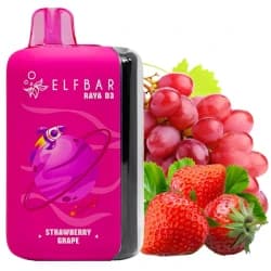 Електронна сигарета Elf Bar RAYA D3 25000 Strawberry Grape (Полуниця Виноград)