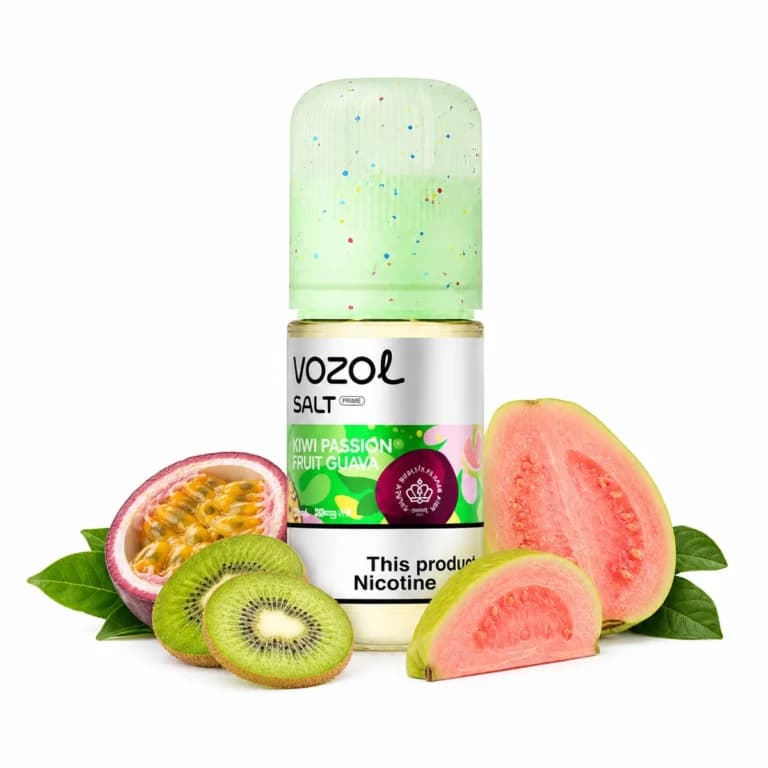Рідина Vozol Kiwi Passion Fruit Guava (Ківі, маракуя та гуава) 30 мл 50 мг