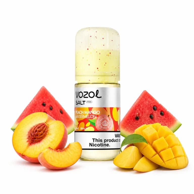 Рідина Vozol Peach Mango Watermelon (Персик, манго та кавун) 30 мл 50 мг