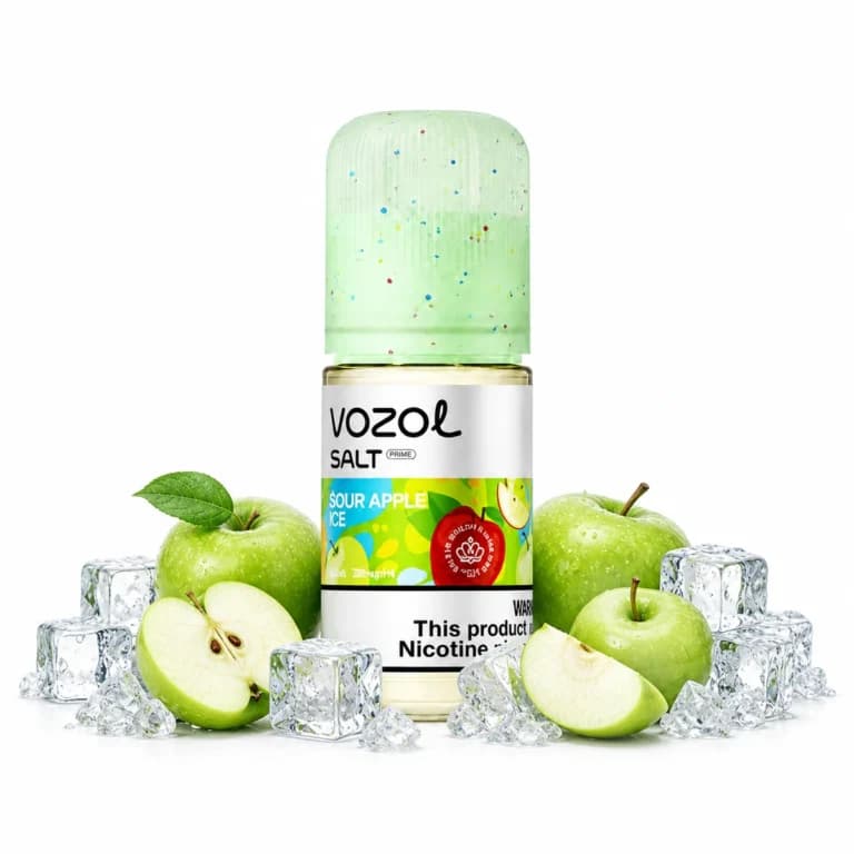 Рідина Vozol Sour Apple Ice (Кисле яблуко з холодком) 30 мл 50 мг