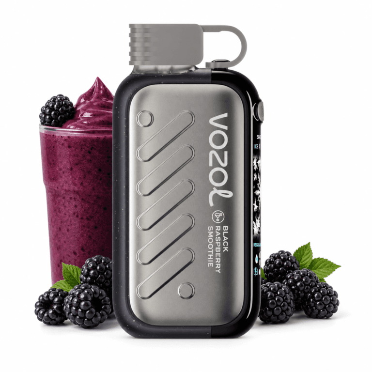 Електронна сигарета Vozol Gear 50000 Black Raspberry Smoothie (Смузі з чорної малини)