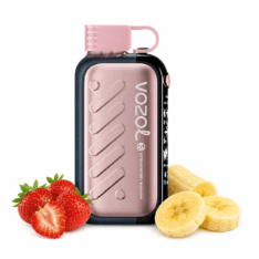 Електронна сигарета Vozol Gear 50000 Strawberry Banana (Полуниця та банан)