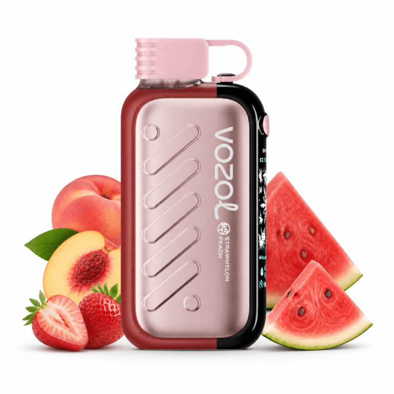 Електронна сигарета Vozol Gear 50000 Strawmelon Peach (Полуниця, кавун та персик)