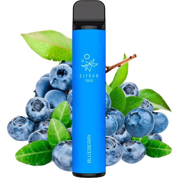 Електронна сигарета Elf Bar 1500 Blueberry (Чорниця)