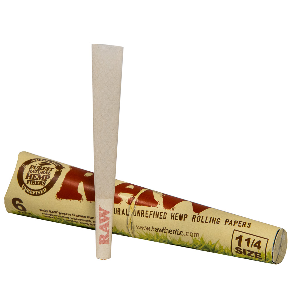 Джоїнти Raw Cone 6pack Organic Hemp