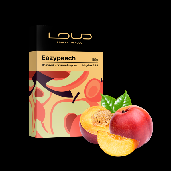 Тютюн для кальяну LOUD Eazypeach (100 грам)
