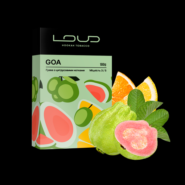 Тютюн для кальяну LOUD Goa (100 грам)