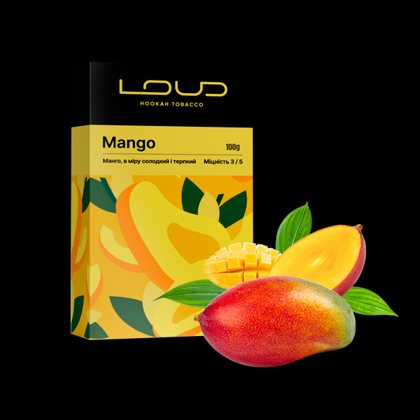 Тютюн для кальяну LOUD Mango (100 грам)