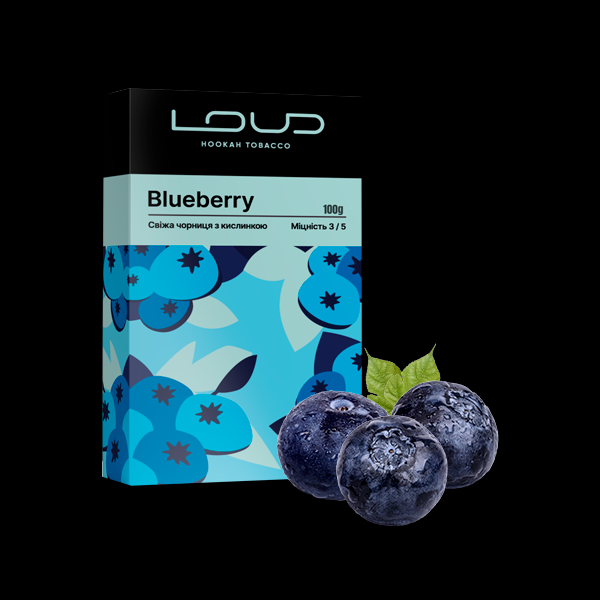 Тютюн для кальяну LOUD Blueberry (100 грам)