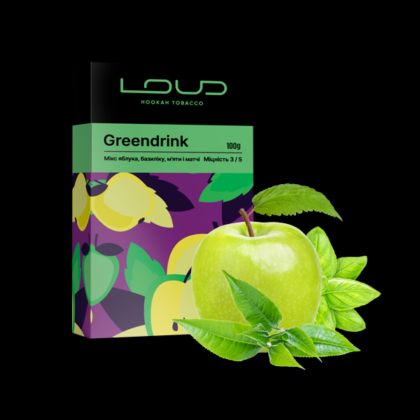 Тютюн для кальяну LOUD Greendrink (100 грам)