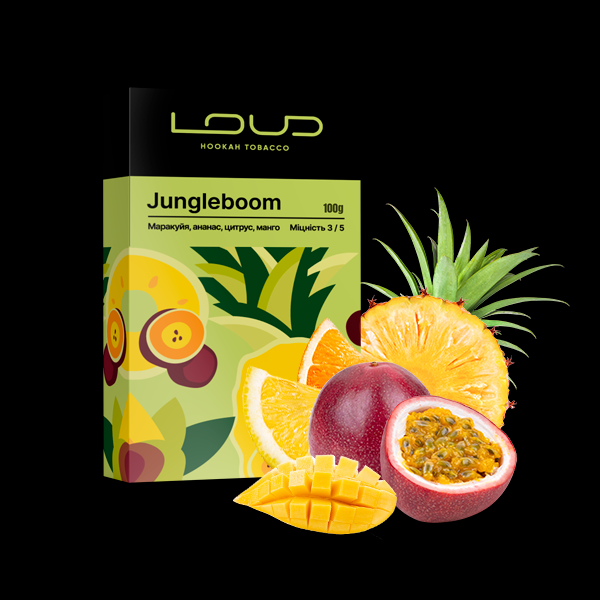 Тютюн для кальяну LOUD Jungleboom (100 грам)