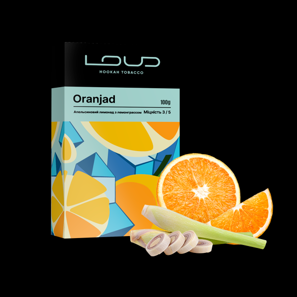 Тютюн для кальяну LOUD Oranjad (100 грам)