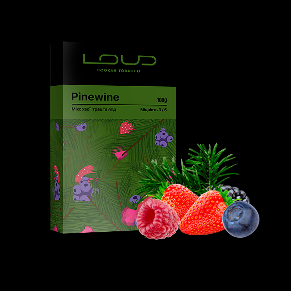 Тютюн для кальяну LOUD Pinewine (100 грам)