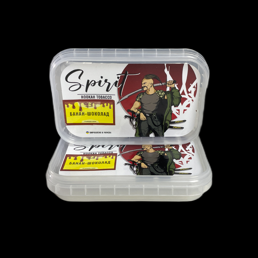 Тютюн для кальяну Spirit 100 грам Банан Шоколад