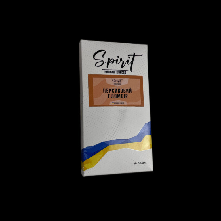Тютюн для кальяну Spirit 40 грам Персиковий Пломбір