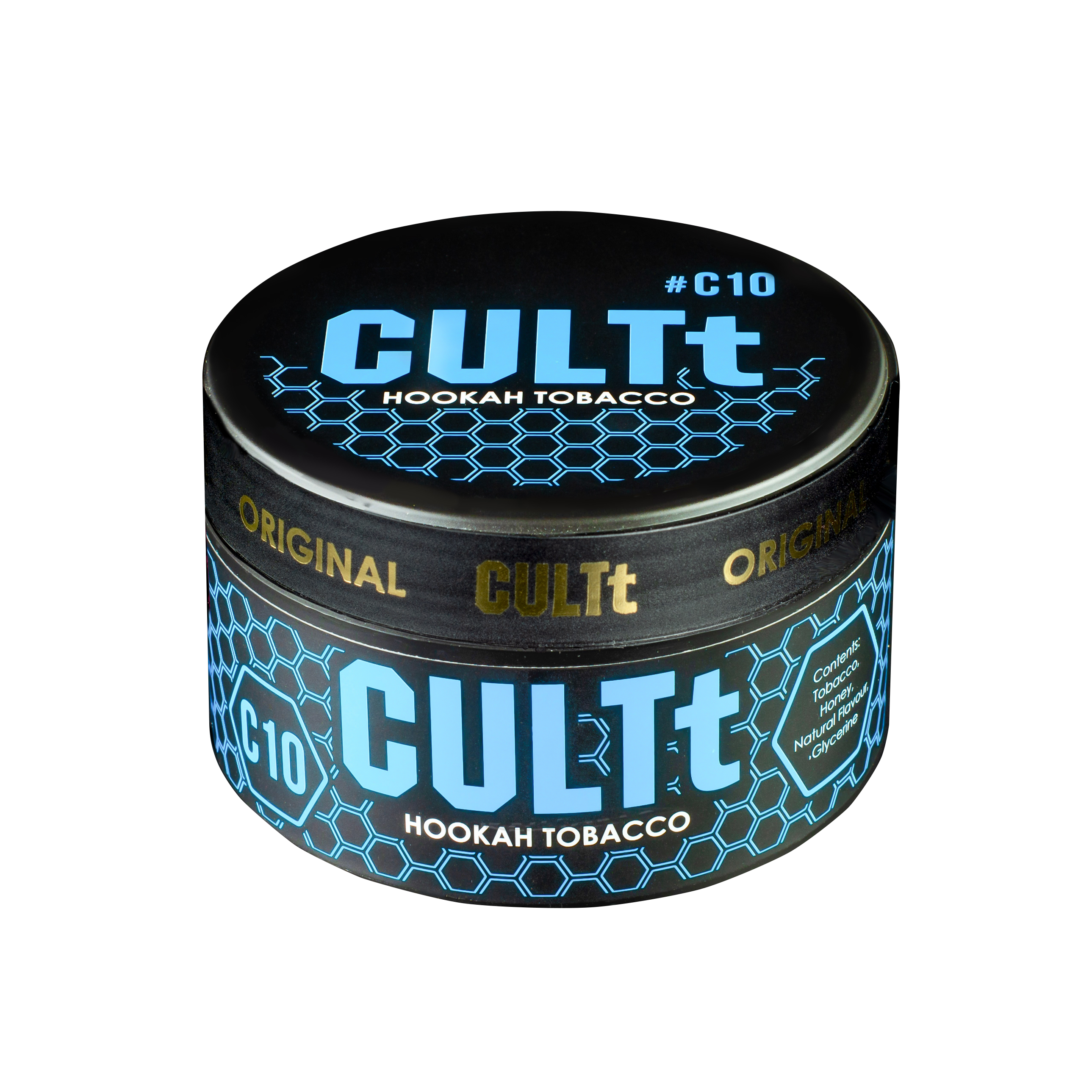 Тютюн CULTt Light C10 Blueberry Lime Ice (Чорниця Лайм Лід) 100 г