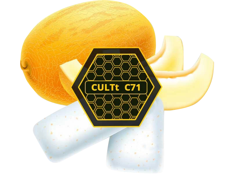 Тютюн CULTt Light C71 Honey Melon Bubble Gum (Медова Диня Жуйка) 100 г