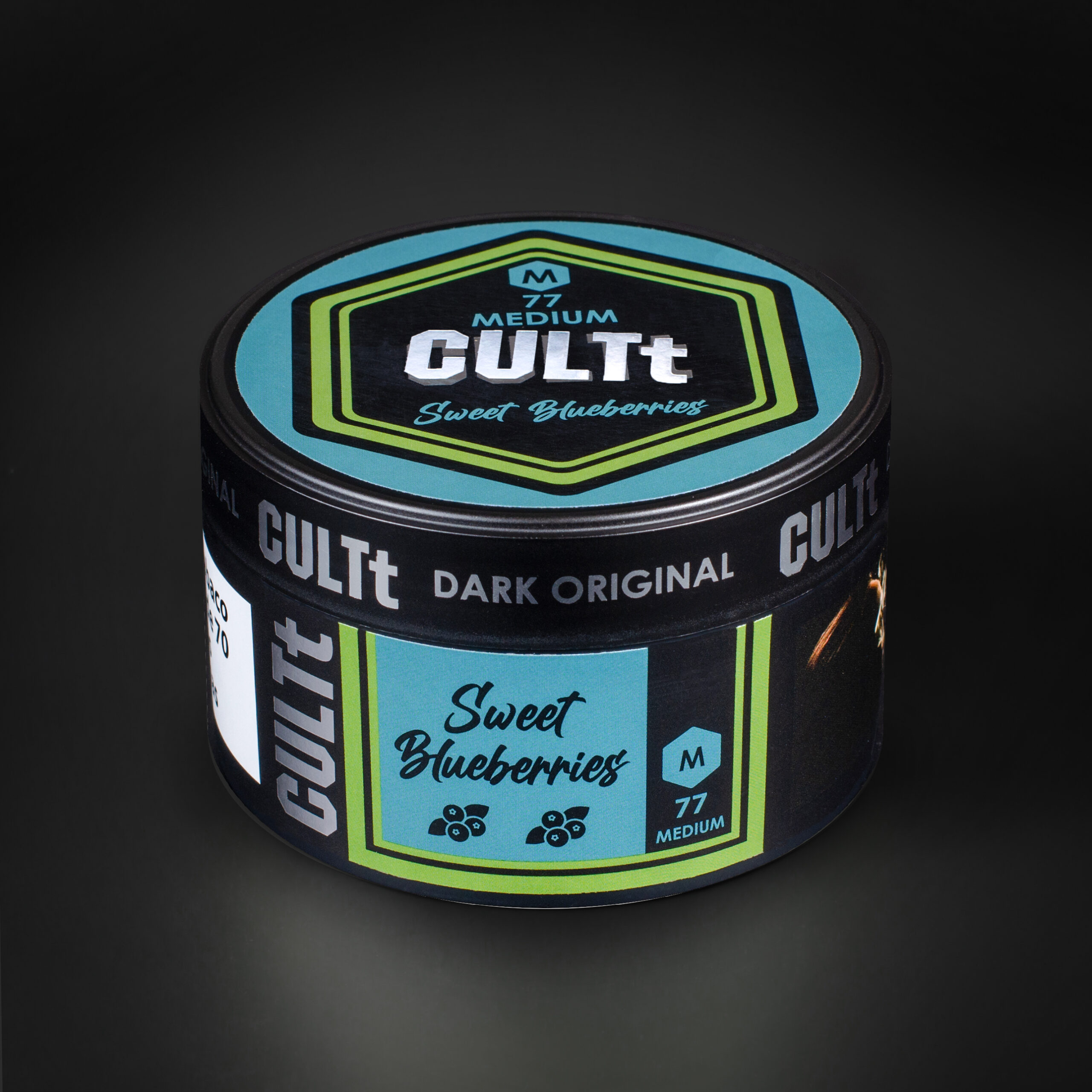 Тютюн CULTt Medium M77 Sweet Blueberries (Солодка Чорниця) 100 г