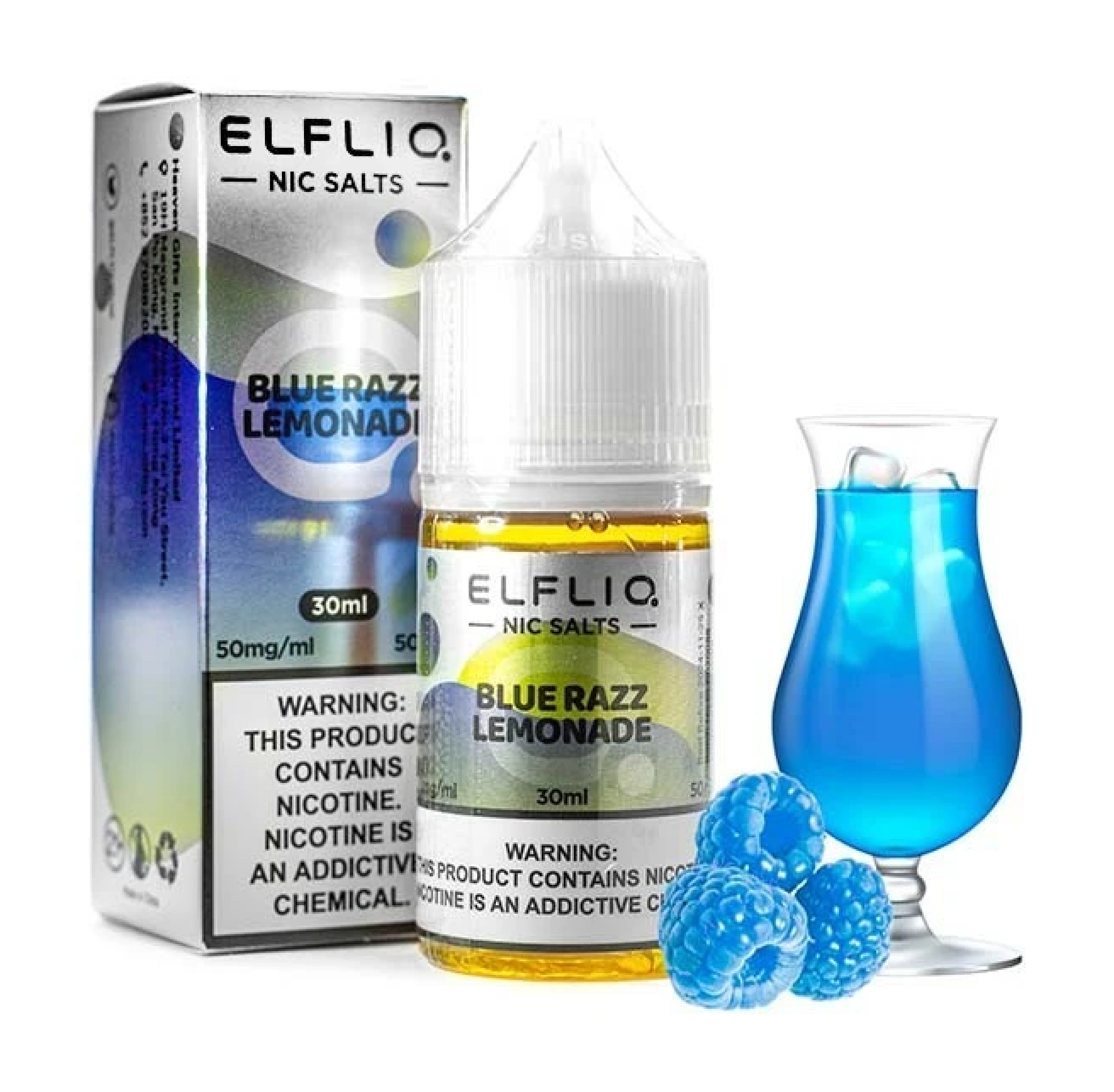 Рідина Elf Liq Blue Razz Lemonade (Блакитна Малина Лимонад) 30 мл