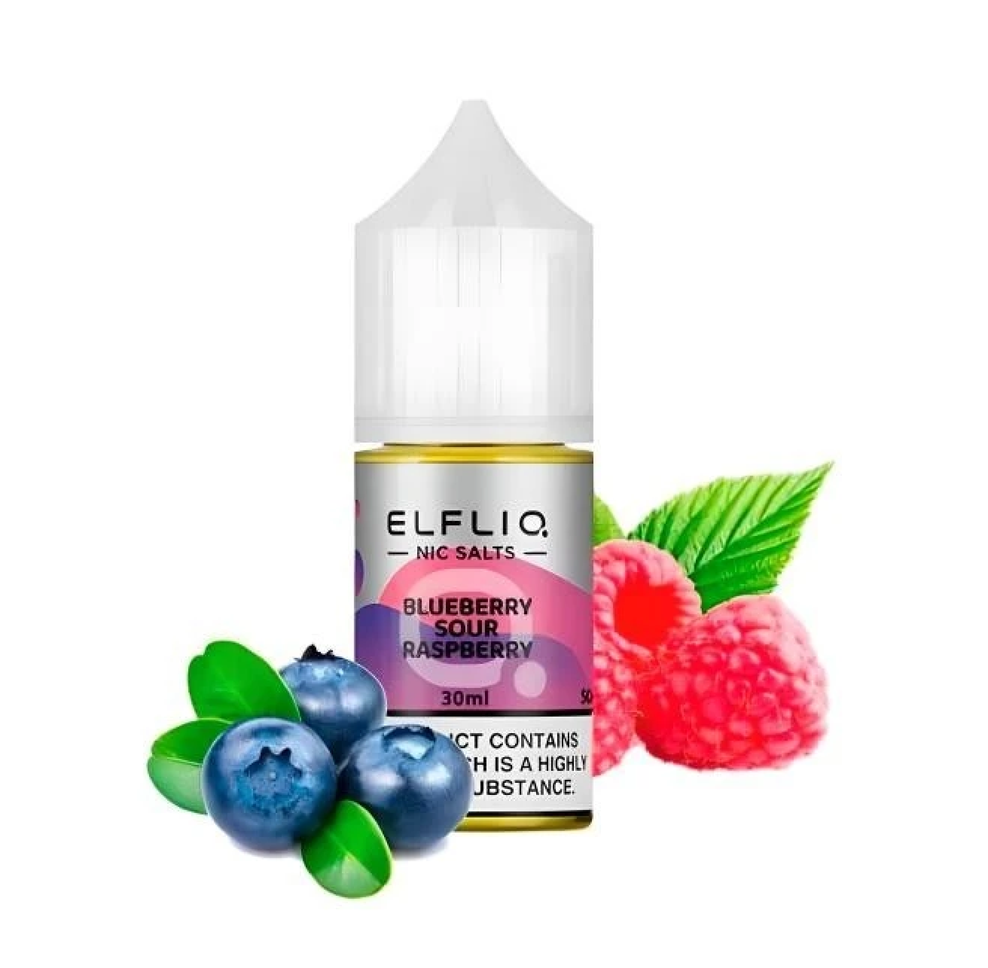 Рідина Elf Liq Blueberry Sour Raspberry (Чорниця Кисла Малина) 30 мл