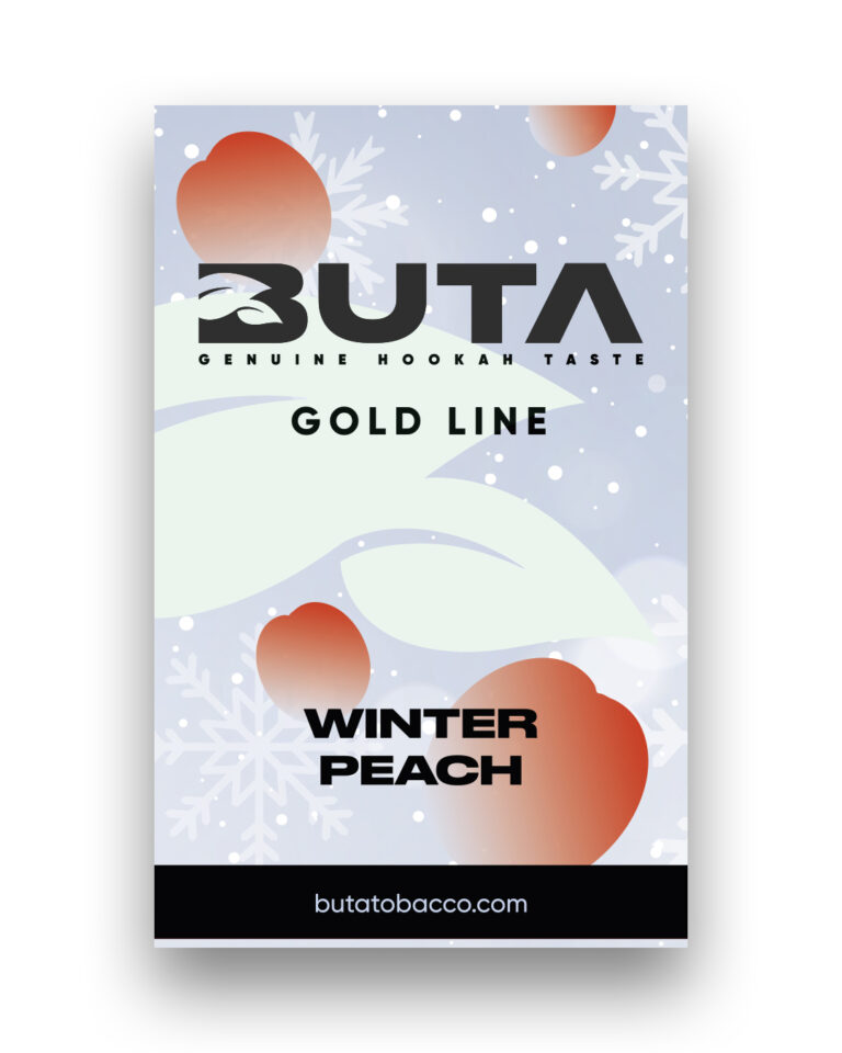 Тютюн для кальяну Buta Gold Winter Peach (Холодний Персик) 50 гр