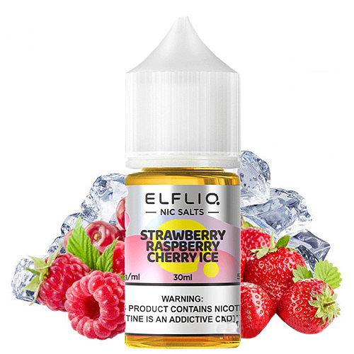 Рідина Elf Liq Strawberry Raspberry Cherry Ice (Полуниця Малина Вишня Лід) 30мл