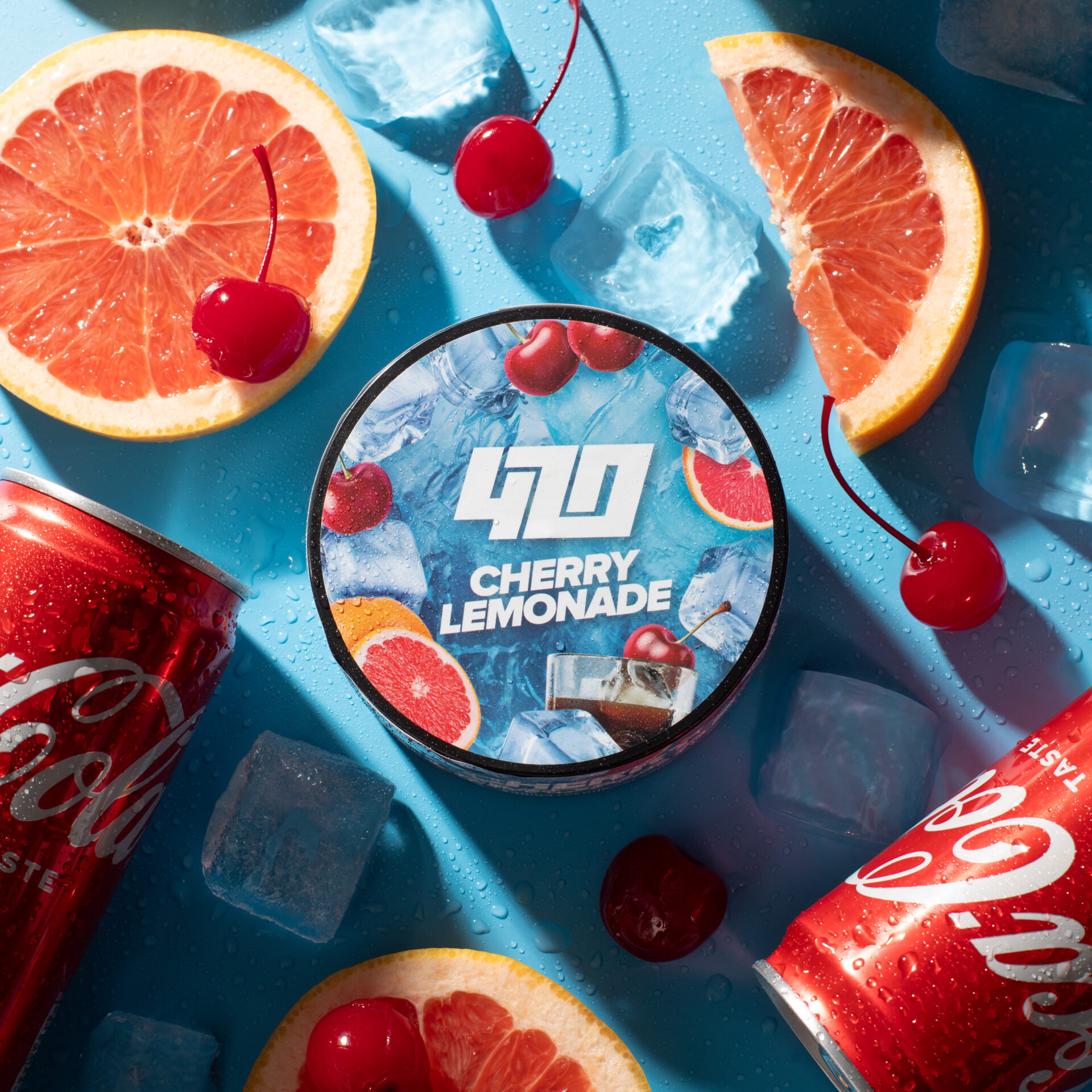 Тютюн 420 Classic Frost Line Cherry Lemonade (Вишня, грейпфрут, кола) 100 г