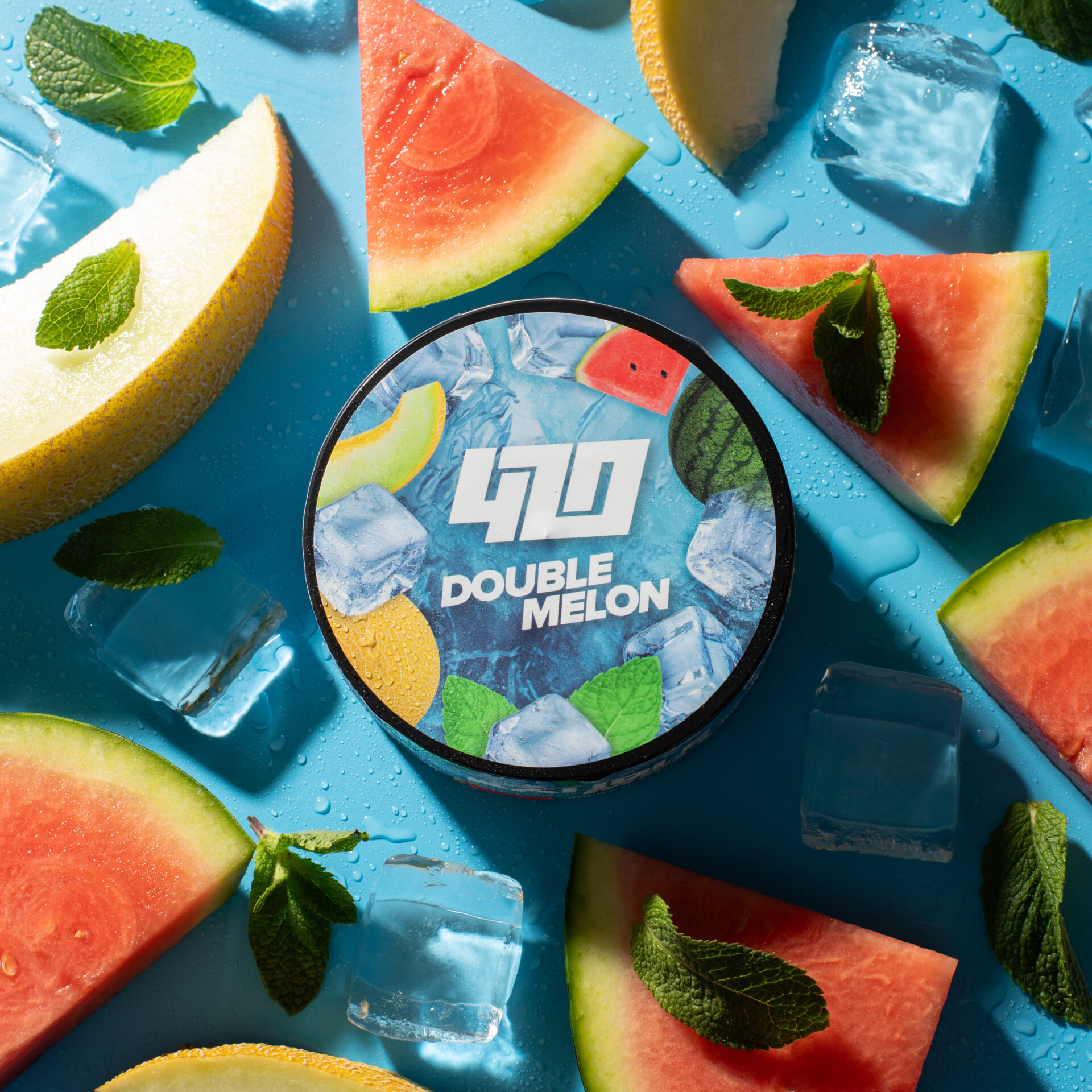 Тютюн 420 Classic Frost Line Double Melon (Диня, кавун, м'ята) 100 г