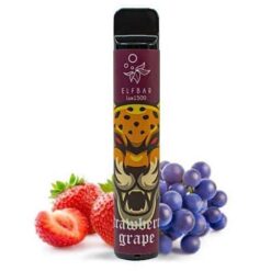 Електронна сигарета Elf Bar 1500 Strawberry Grape (Полуниця виноград)