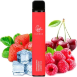 Електронна сигарета Elf Bar 1500 Strawberry Raspberry Cherry Ice (Полуниця малина вишня лід)