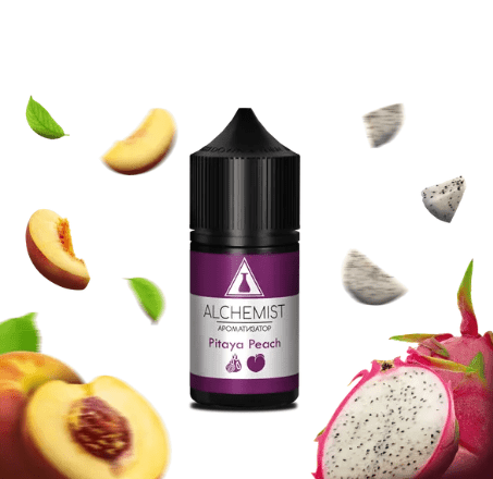 Рідина Alchemist Salt Pitaya Peach 30ml зі смаком пітайї та персика