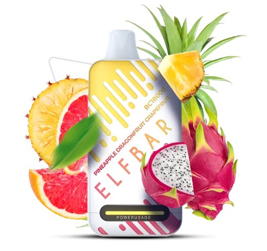 Одноразова Pod-система Elf Bar BC18000 Pineapple Dragon Fruit Grapefruit